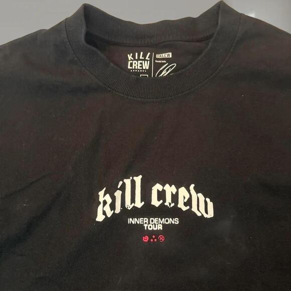 Kill crew black and red shirt - Picture 1 of 3